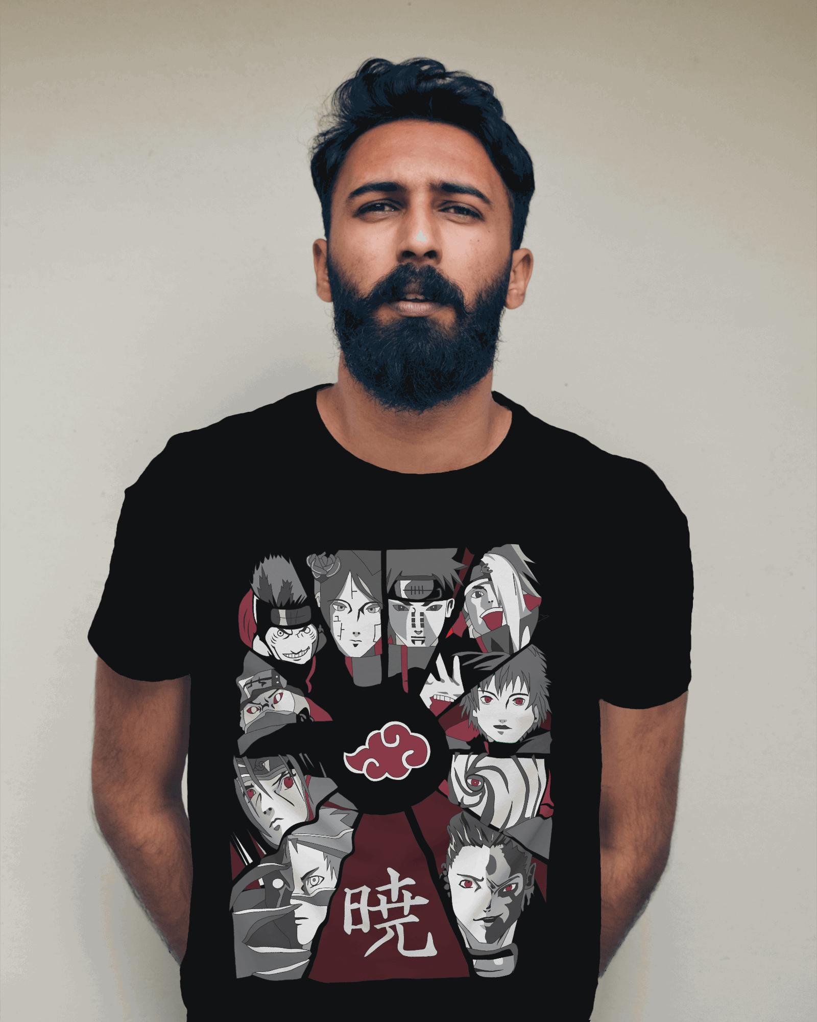 Akatsuki Clan T-Shirt – Naruto Shippuden Edition