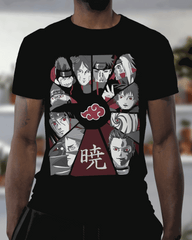 Akatsuki Clan T-Shirt – Naruto Shippuden Edition