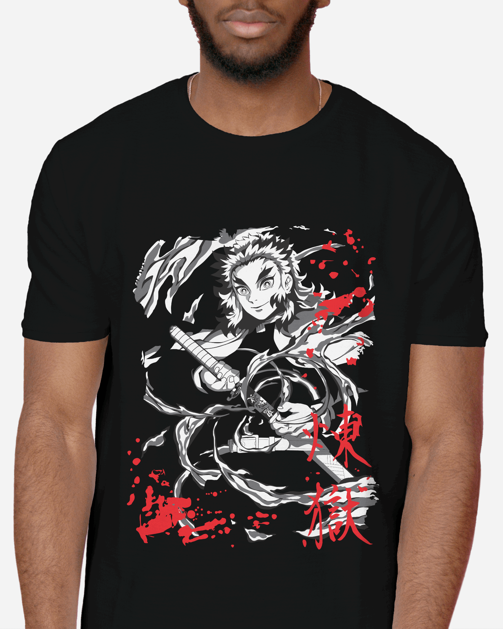 Demon Slayer Kyojuro Rengoku Flame Hashira T-Shirt