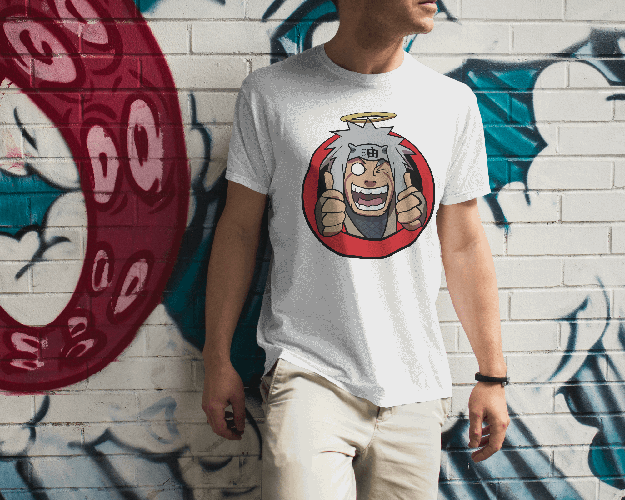 Jiraiya "Pervy Sage" Thumbs Up Anime T-Shirt