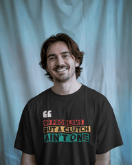 Black 99 ProblemGraphic printed Oversized Tshirt