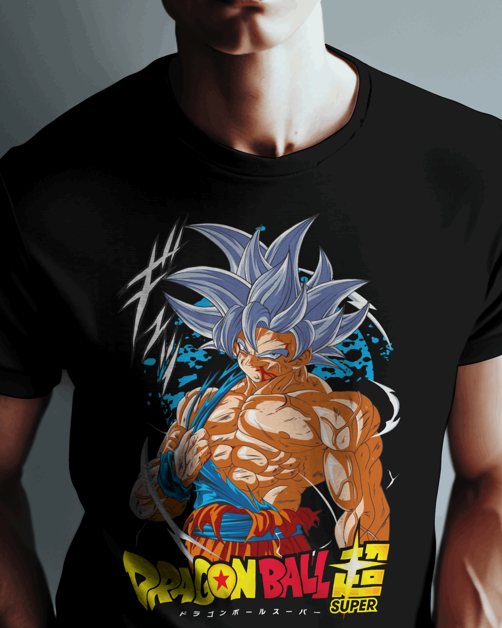 Dragon Ball Super Ultra Instinct Goku Graphic T-Shirt – Black