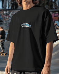 Back Grove street Graphic printed Oversized Tshirt