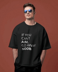 Noob Graphic printed Oversized Tshirt