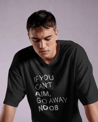 Noob Graphic printed Oversized Tshirt