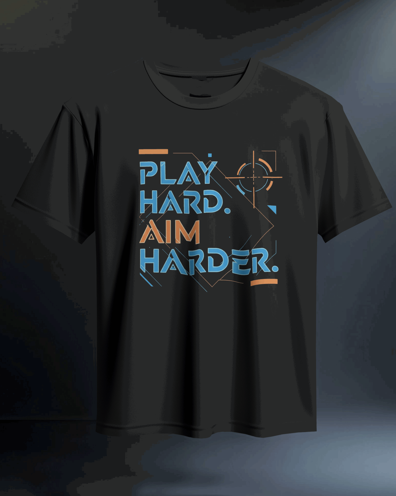 Play Harder Graphic printed Oversized Tshirt
