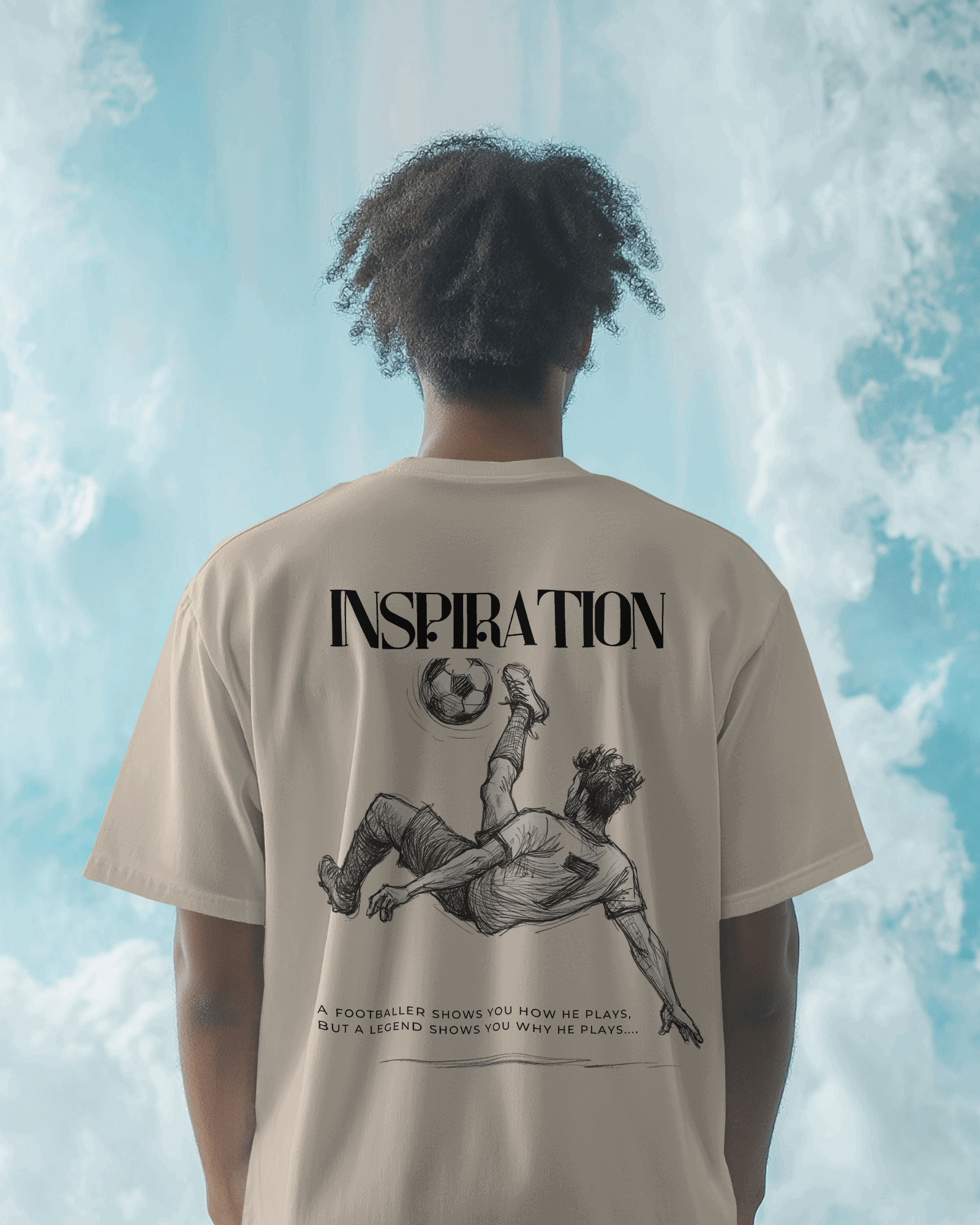 Inspiration White Oversized T-shirt