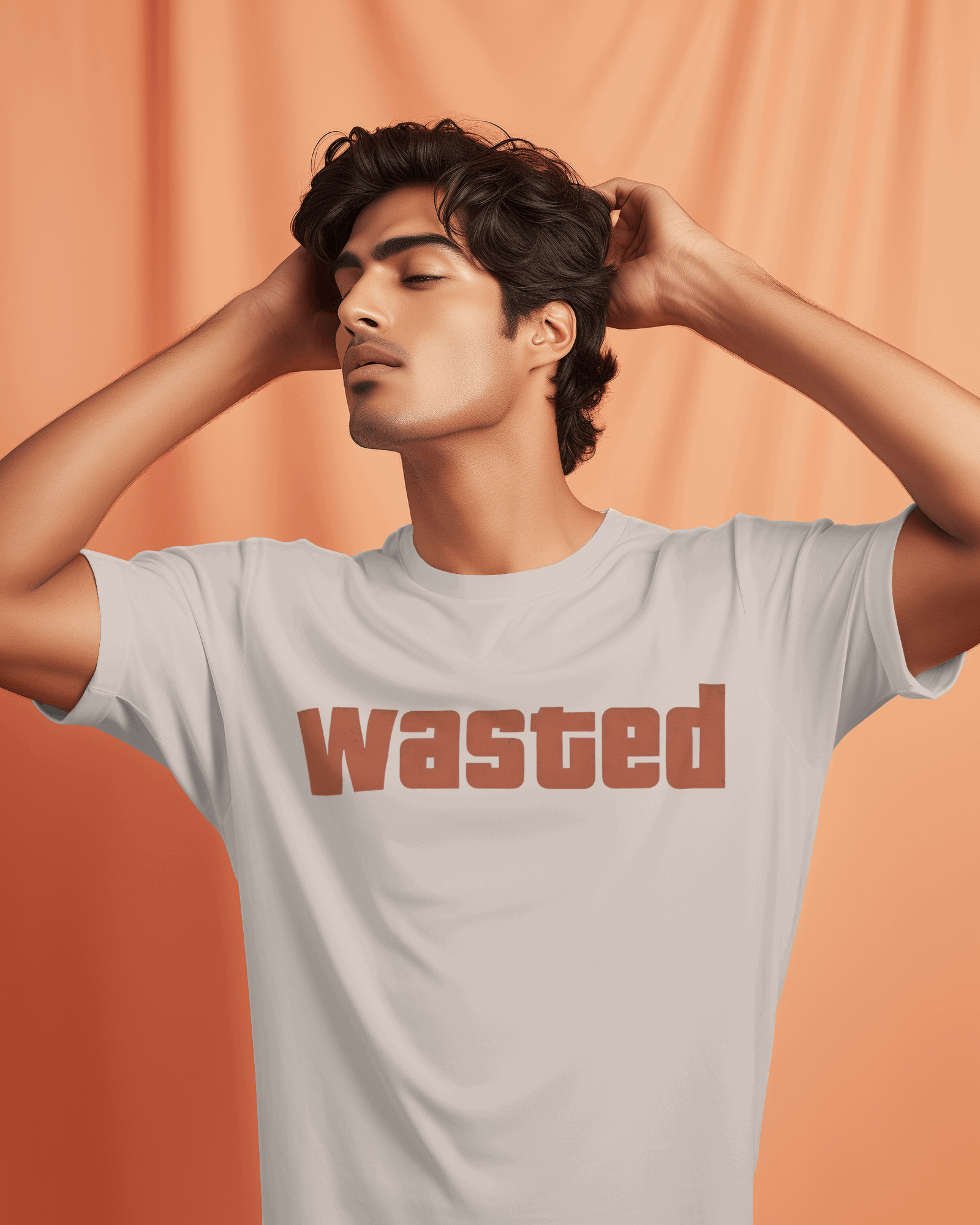 Off White Wasted Graphic printed Oversized Tshirt