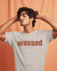 Off White Wasted Graphic printed Oversized Tshirt