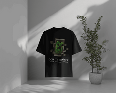 creep Graphic printed Oversized Tshirt