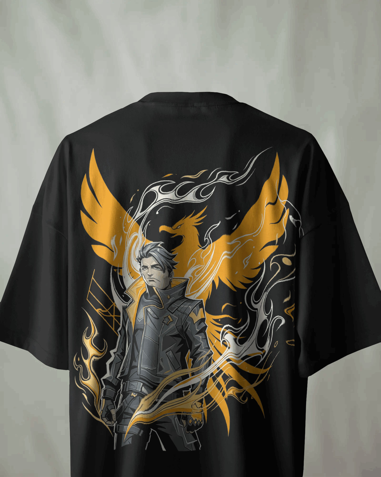 Rise Form Ashes Graphic printed Oversized Tshirt