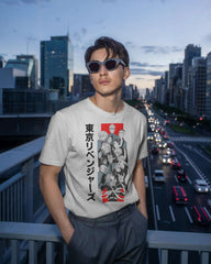Tokyo Revengers Character Collage Graphic T-Shirt – White