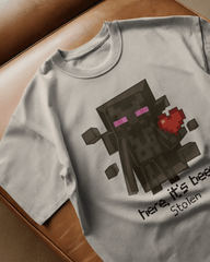 Enderman Graphic printed Oversized Tshirt
