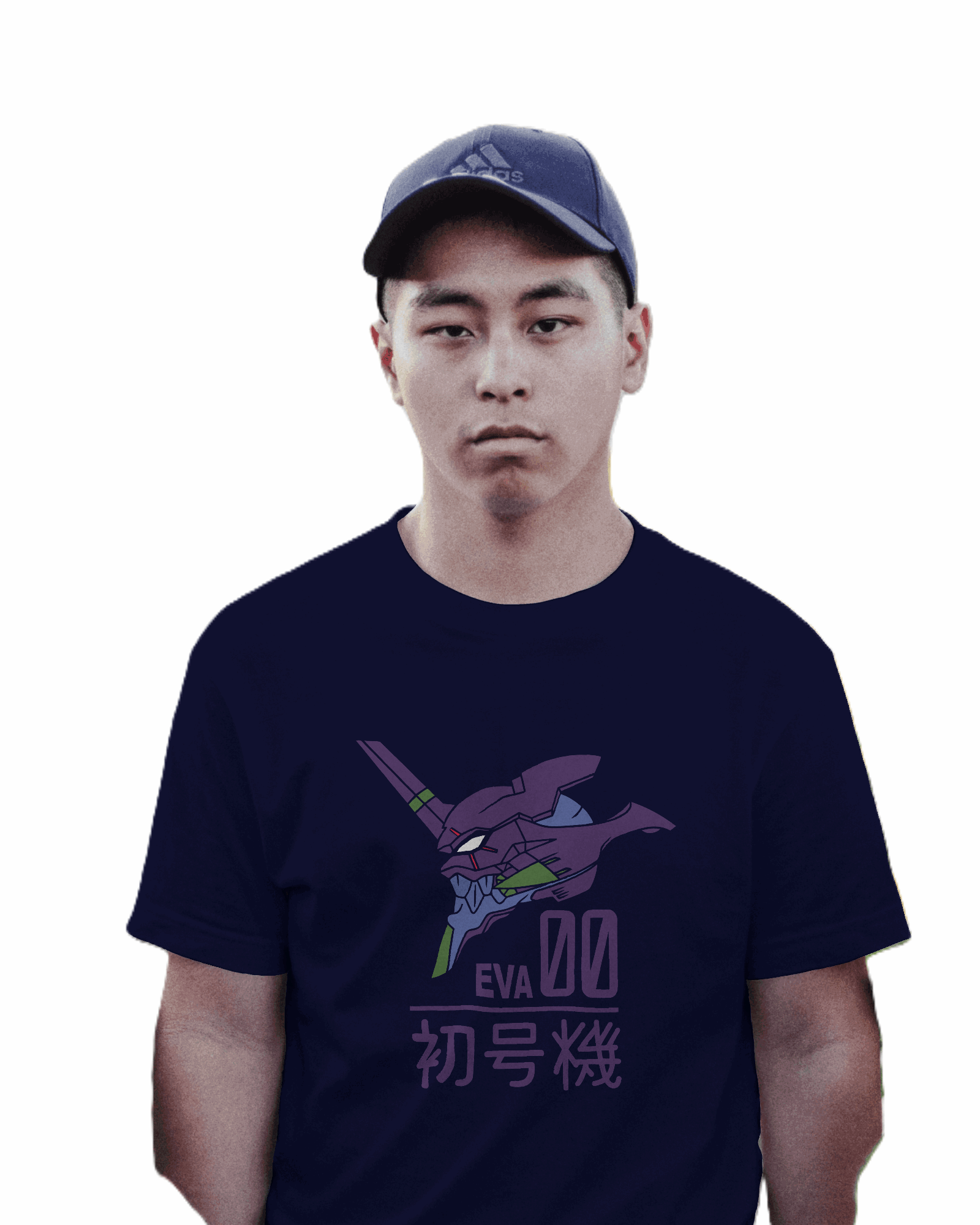 Neon Genesis Evangelion EVA Unit-01 Graphic T-Shirt – Midnight Navy