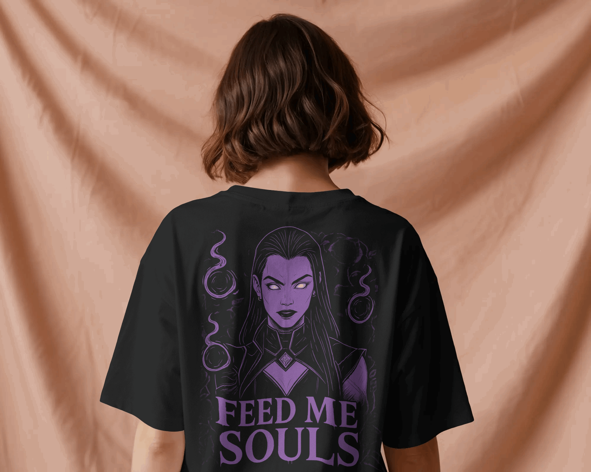 Reyna Graphic printed Oversized Tshirt