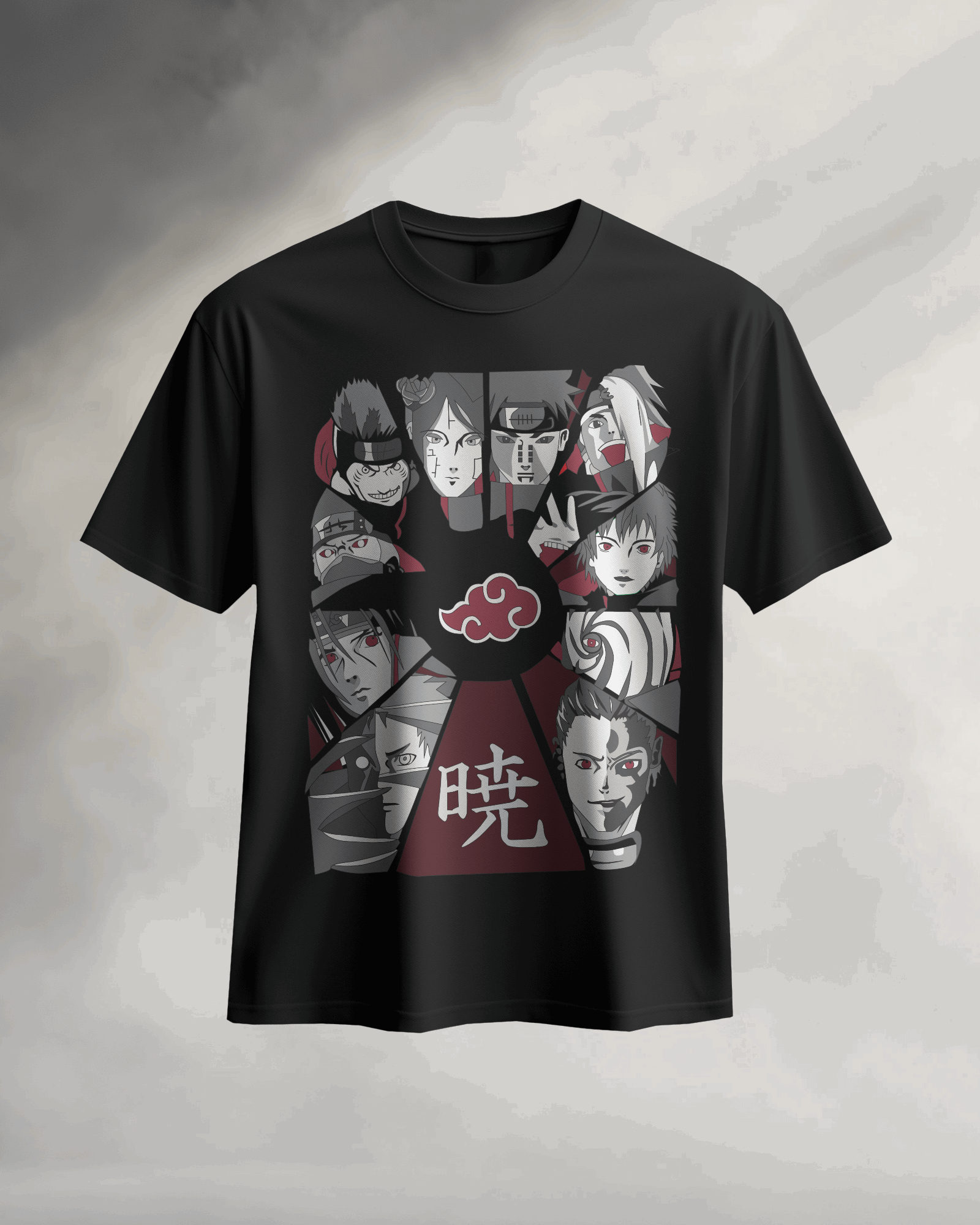Akatsuki Clan T-Shirt – Naruto Shippuden Edition