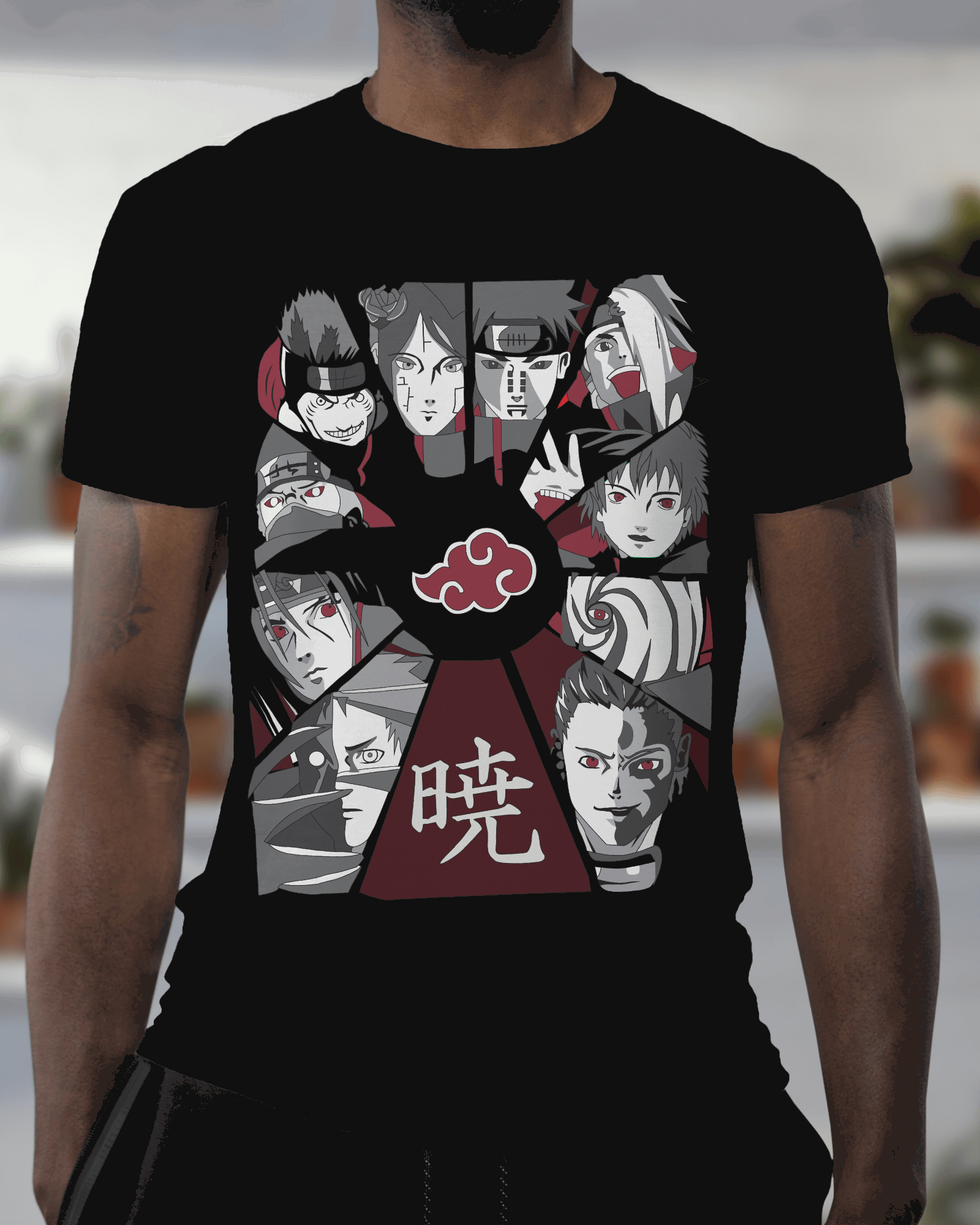 Akatsuki Clan T-Shirt – Naruto Shippuden Edition