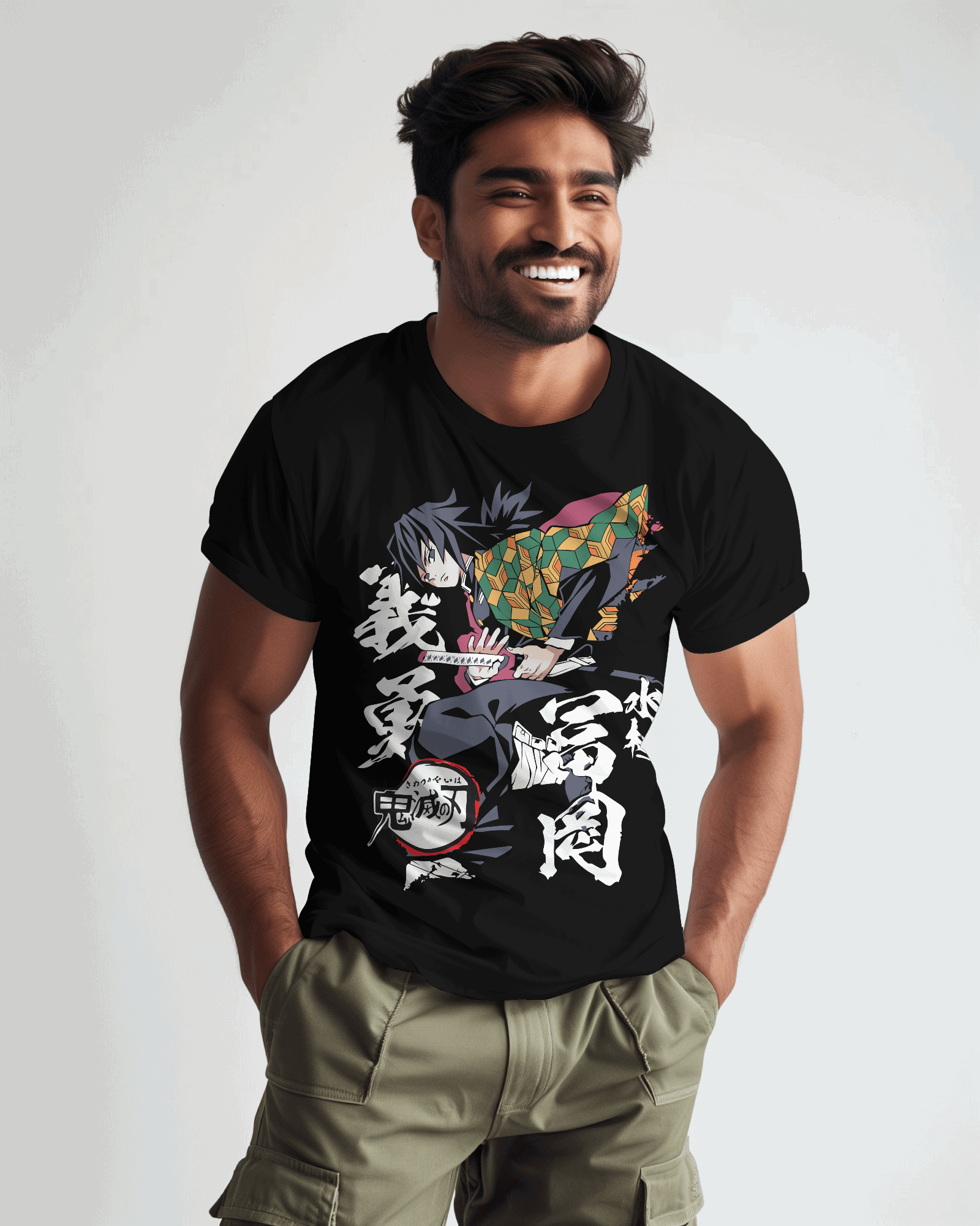 Demon Slayer Giyu Tomioka Water Hashira T-Shirt