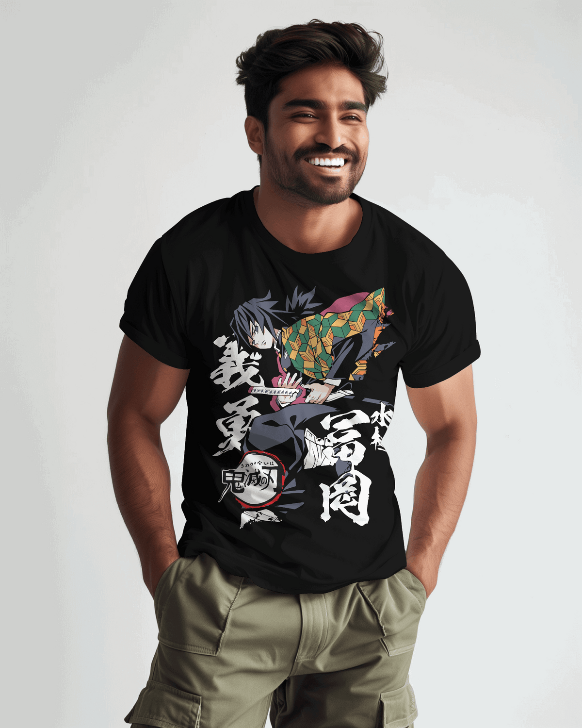 Demon Slayer Giyu Tomioka Water Hashira T-Shirt