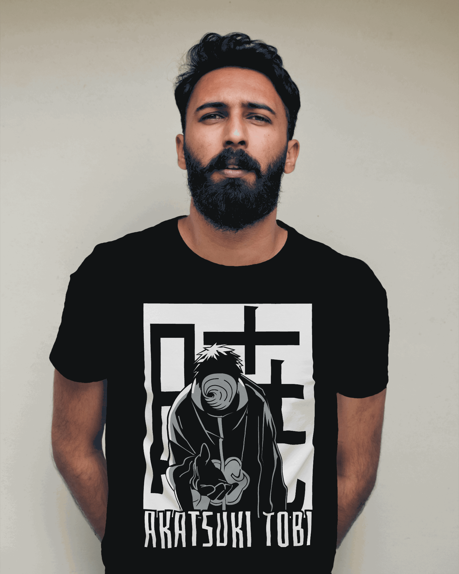 Akatsuki Tobi Legacy Black Graphic Tee