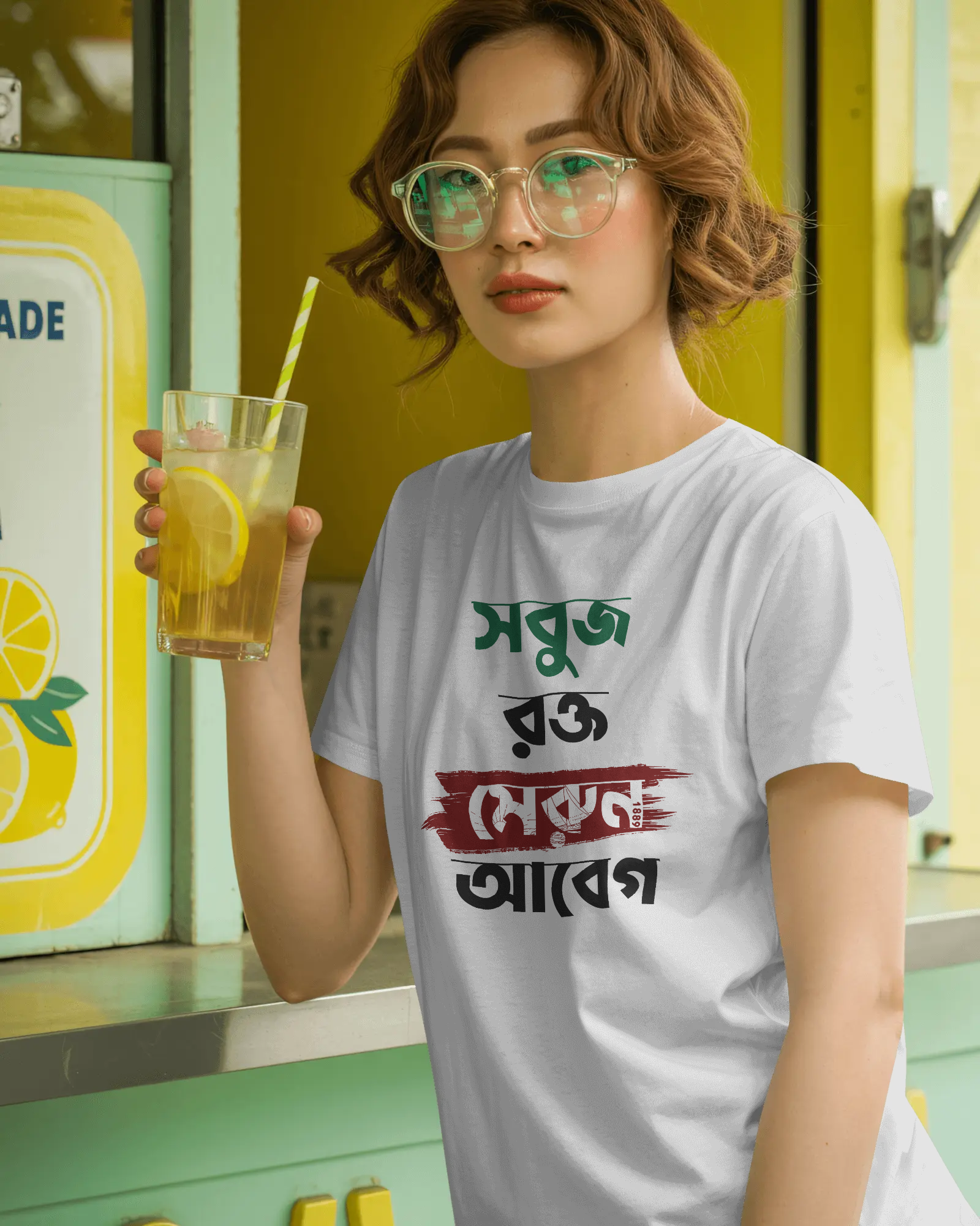 Sobuj Maroon Unisex Regular Fit Tshirt