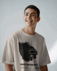 Off White Graphic printed Oversized Tshirt