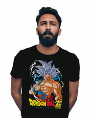Dragon Ball Super Ultra Instinct Goku Graphic T-Shirt – Black