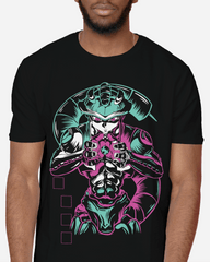 Hunter x Hunter Cell-Inspired Villain Graphic T-Shirt (Black)