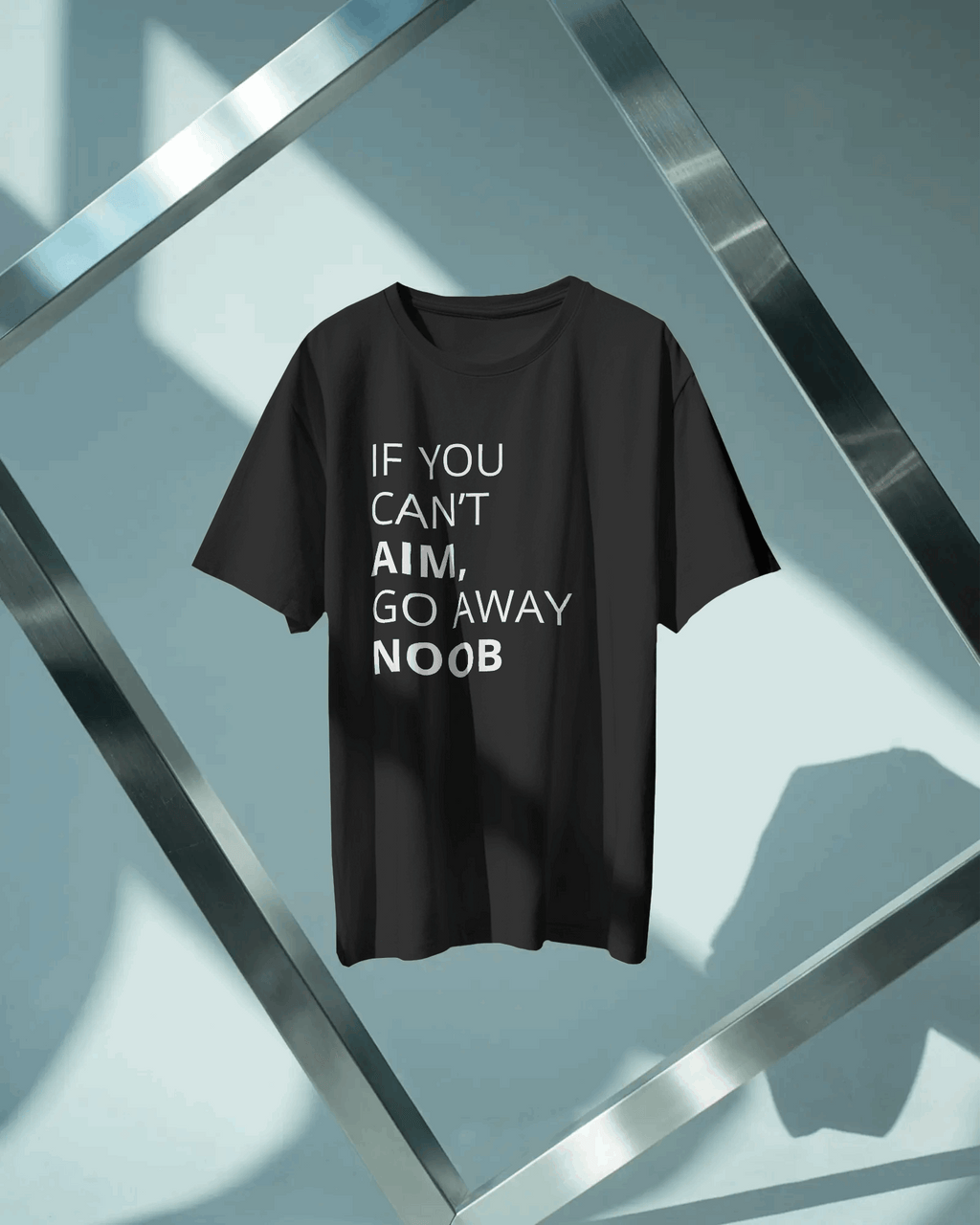 Noob Graphic printed Oversized Tshirt