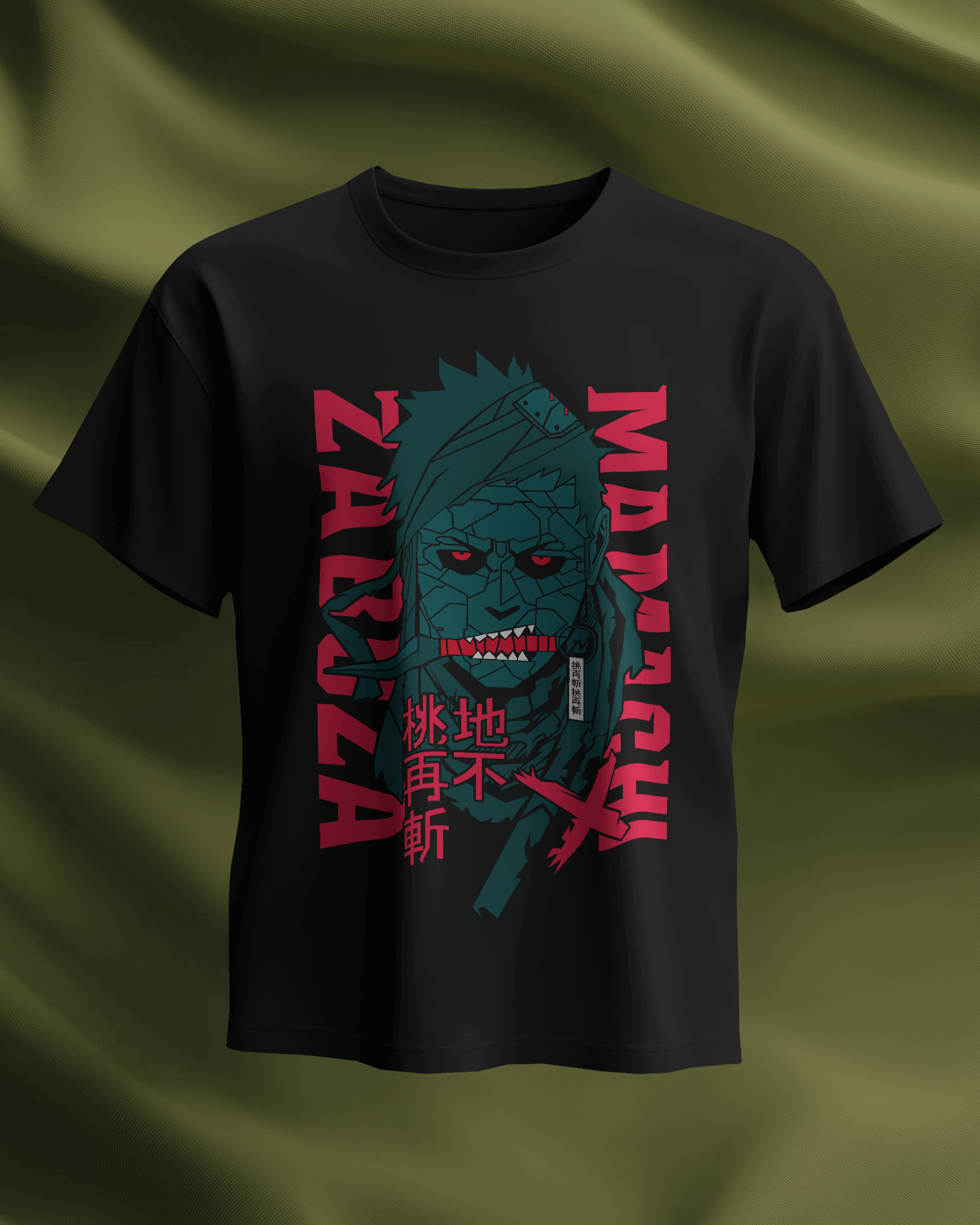 Zabuza Momochi Naruto Graphic T-Shirt