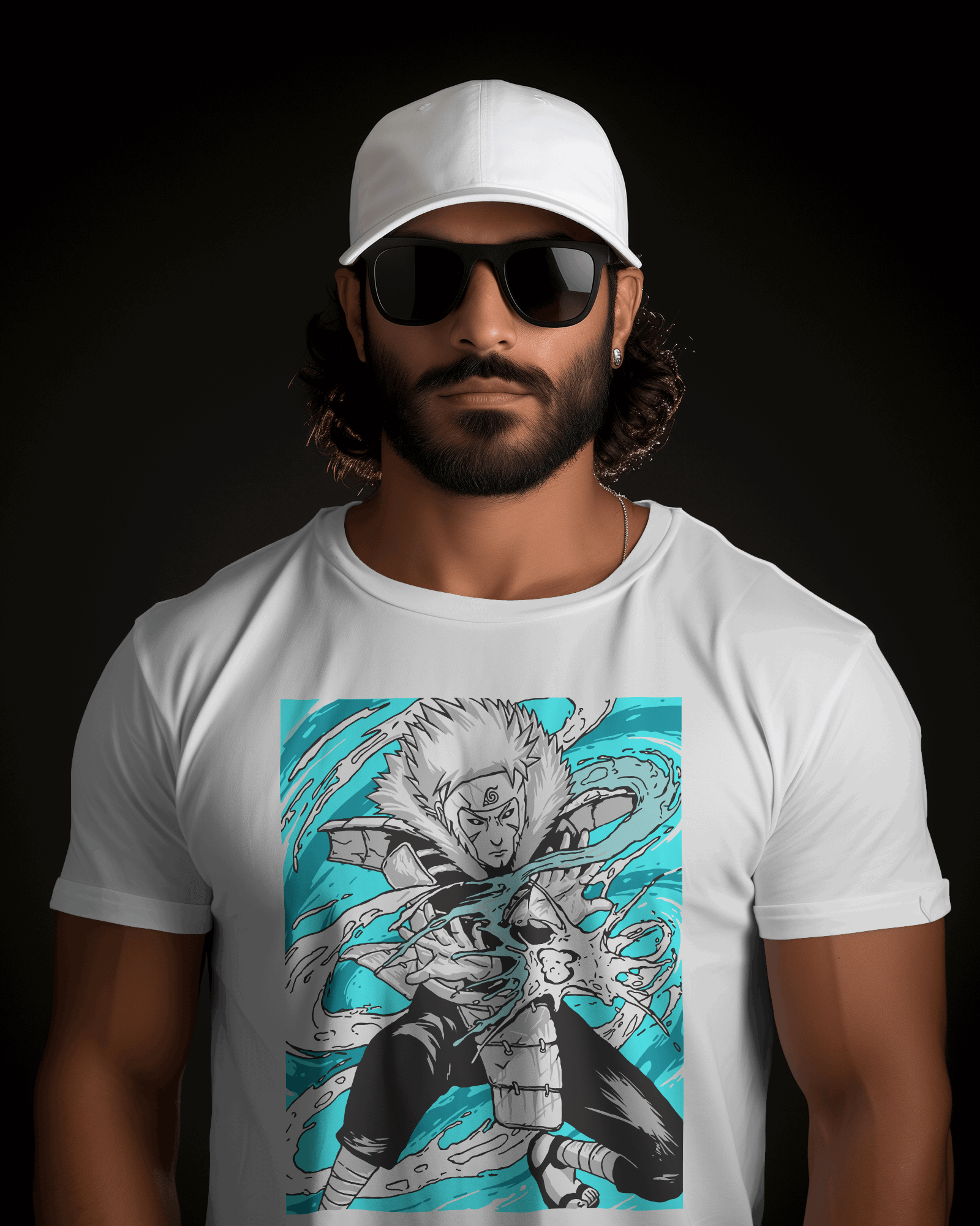 Tobirama Senju “Water Style” Graphic T-Shirt