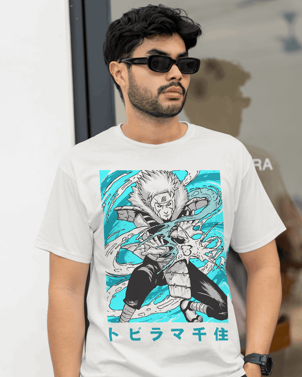 Tobirama Senju “Water Style” Graphic T-Shirt