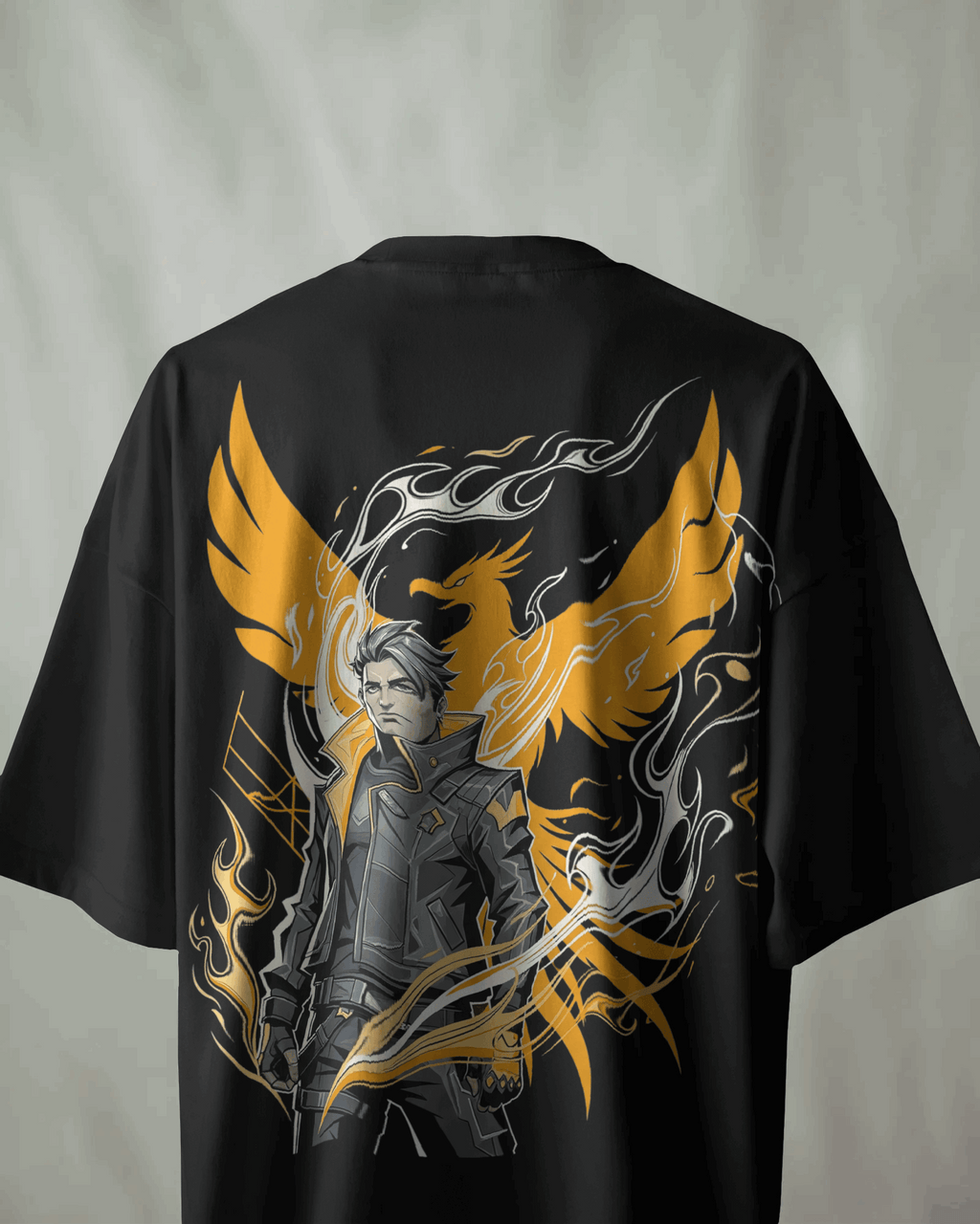 Rise Form Ashes Graphic printed Oversized Tshirt