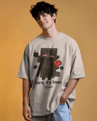 Enderman Graphic printed Oversized Tshirt