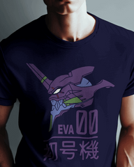 Neon Genesis Evangelion EVA Unit-01 Graphic T-Shirt – Midnight Navy