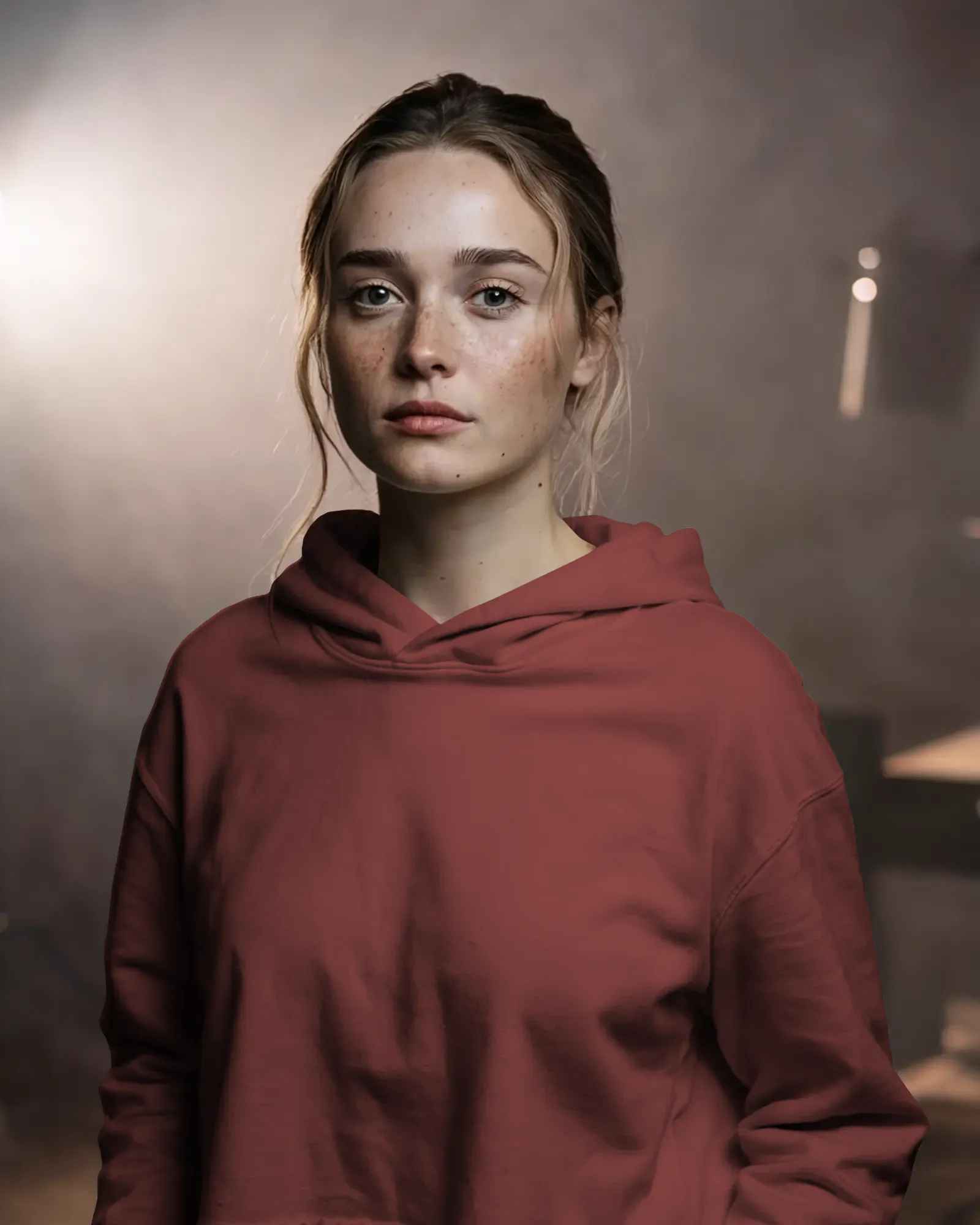 Mercury X Premium 300 GSM Fleece Hoodie (Maroon) – Ultra-Soft, Heavyweight Streetwear Essential