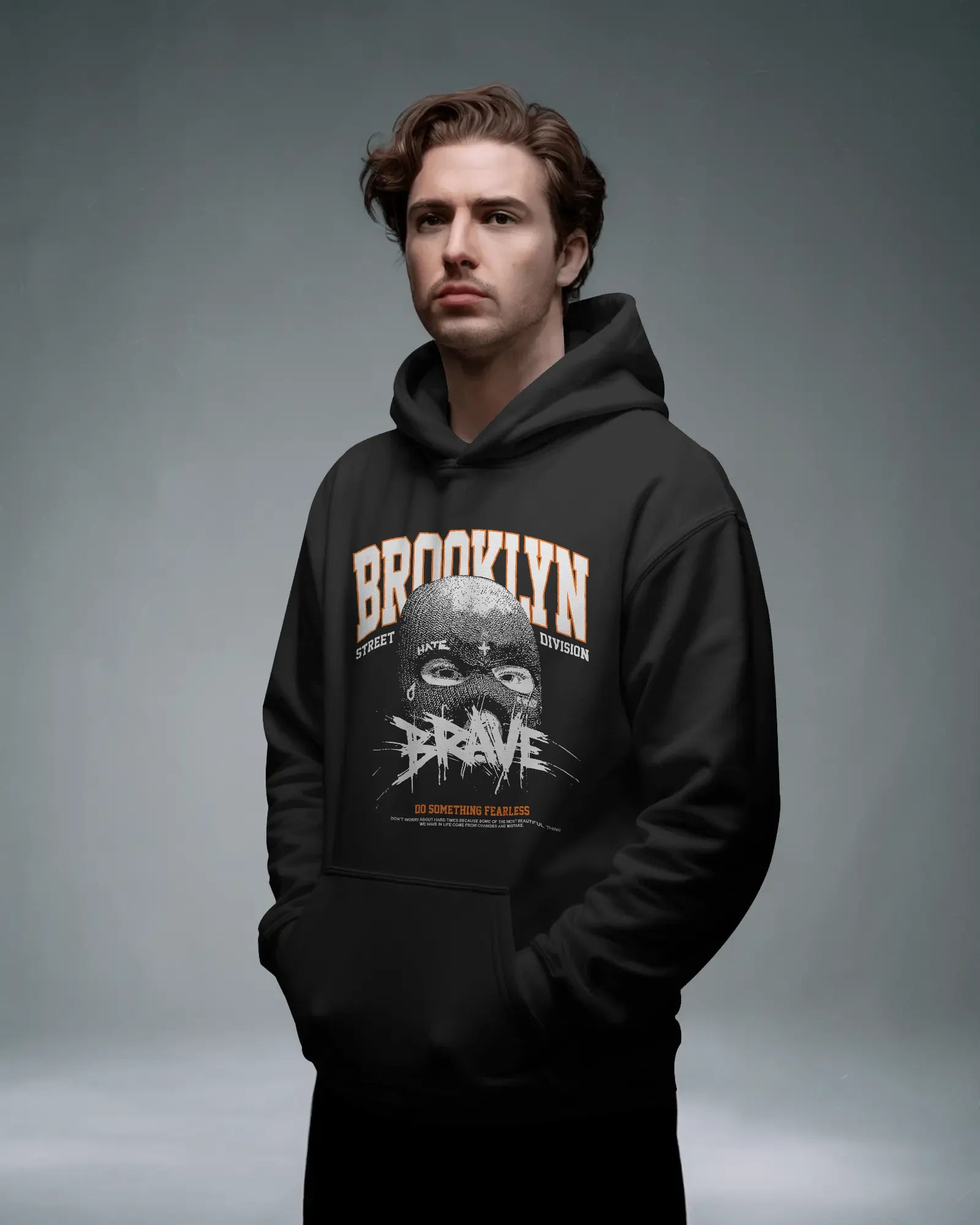 Mercury X “Brooklyn Brave” 300 GSM Heavy Fleece Hoodie – Fearless Streetwear Engineered for Comfort