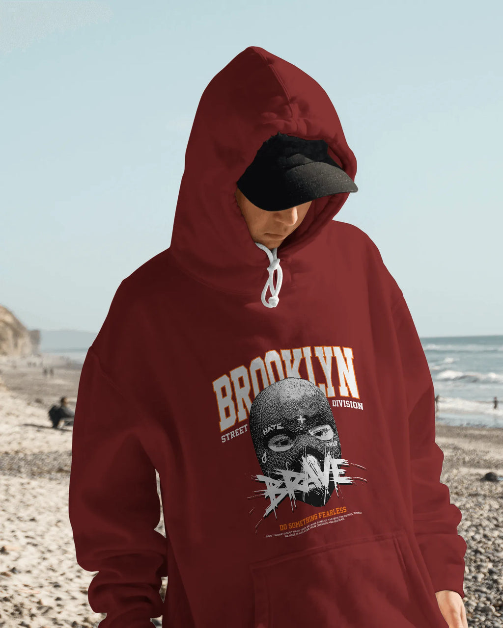 Mercury X “Brooklyn Brave” 300 GSM Heavy Fleece Hoodie – Fearless Streetwear Engineered for Comfort