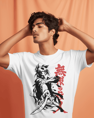 Samurai Blade “Mugen no Juunin” Graphic T-Shirt – White