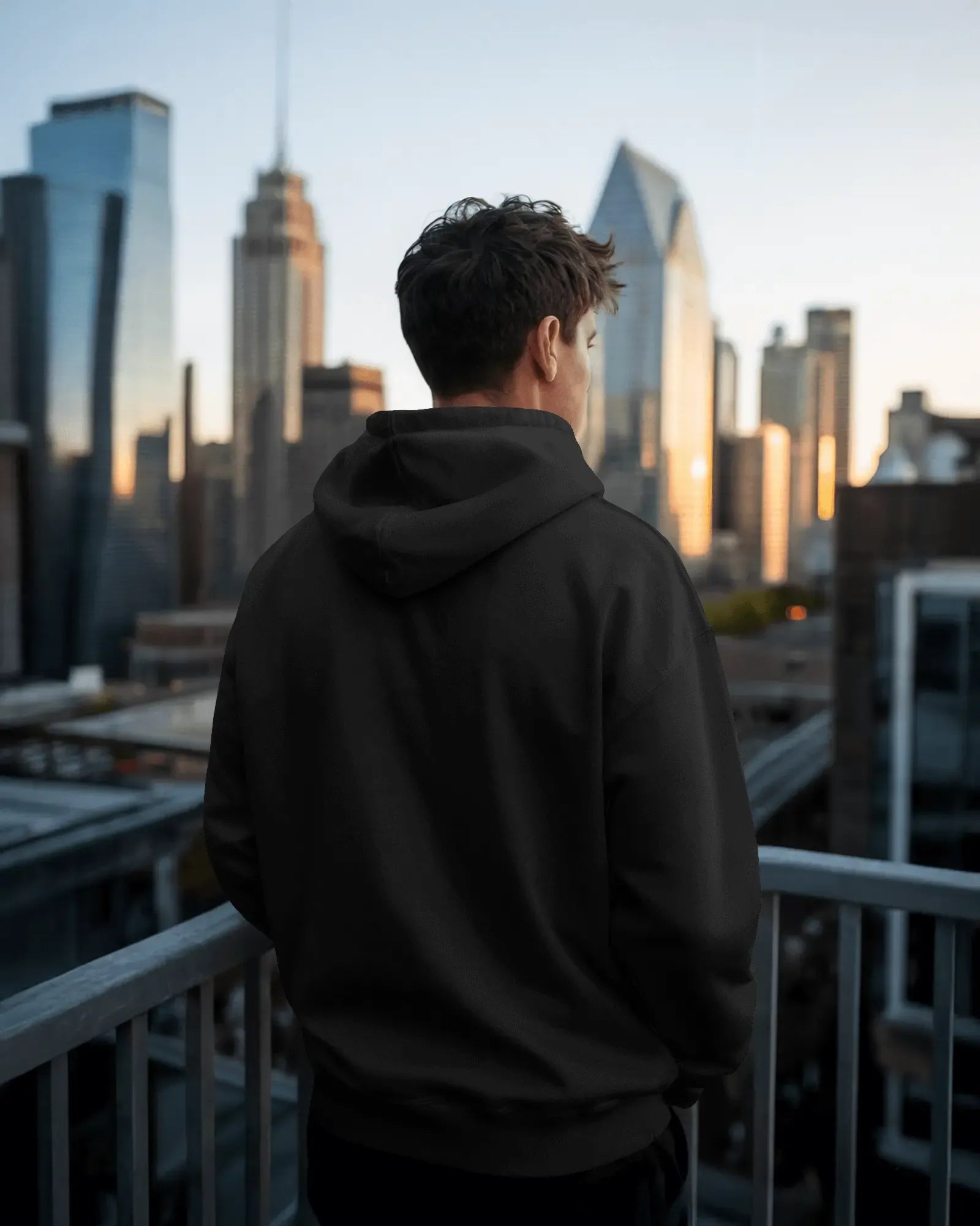 Mercury X Premium 300 GSM Fleece Hoodie (Black) – Ultra-Soft, Heavyweight Streetwear Essential