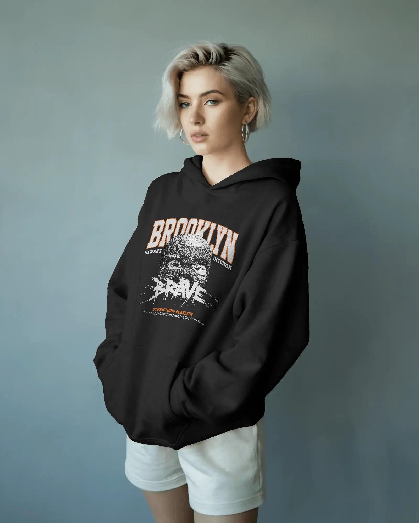 Mercury X “Brooklyn Brave” 300 GSM Heavy Fleece Hoodie – Fearless Streetwear Engineered for Comfort