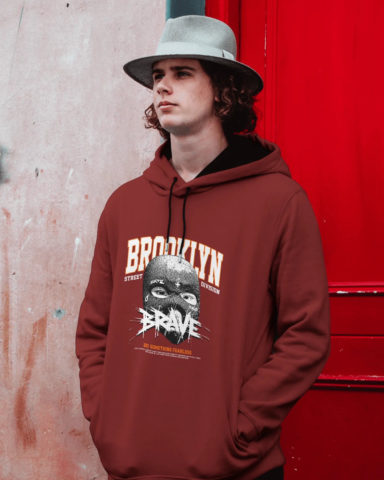 Mercury X “Brooklyn Brave” 300 GSM Heavy Fleece Hoodie – Fearless Streetwear Engineered for Comfort