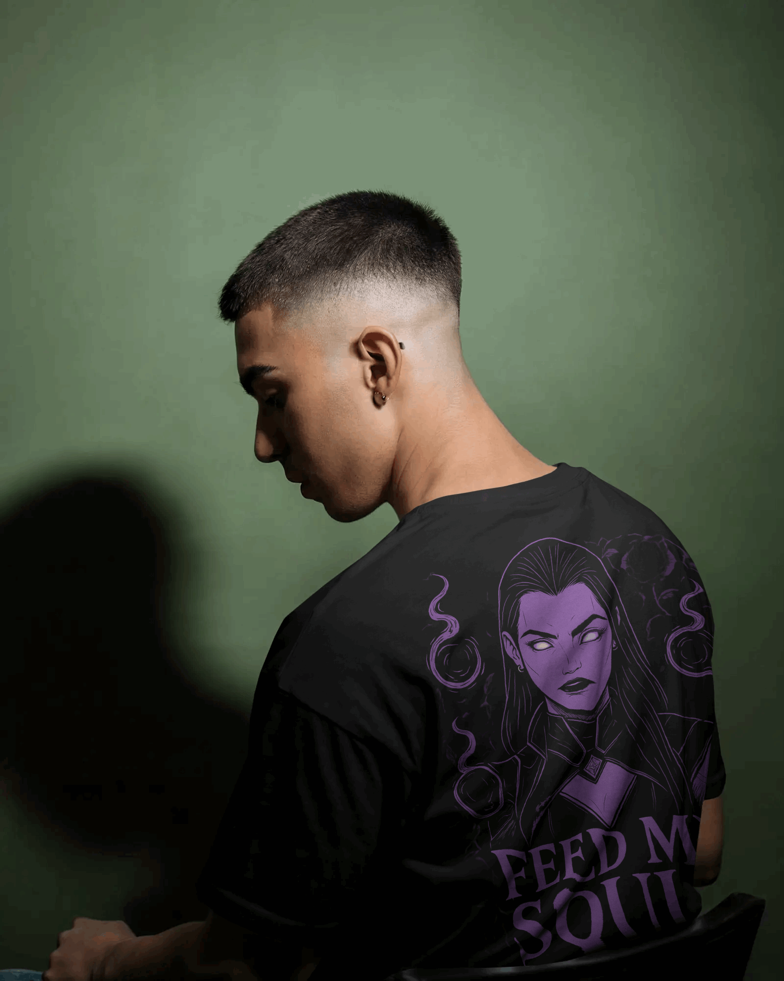 Reyna Graphic printed Oversized Tshirt