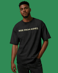 Rise Form Ashes Graphic printed Oversized Tshirt