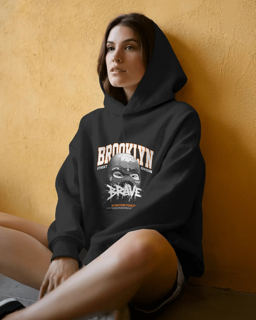 Mercury X “Brooklyn Brave” 300 GSM Heavy Fleece Hoodie – Fearless Streetwear Engineered for Comfort