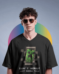 creep Graphic printed Oversized Tshirt
